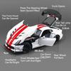 1:24 Hellcat Viper Miniature Sports Car Alloy Diecast Model Toys Front Wheel Steering Sound Light Pull Back Vehices Collectibles