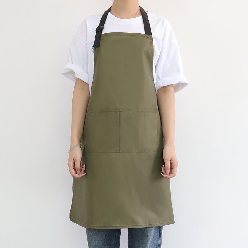 New Style Stain-Proof Neck Apron: Ultra-Thin, Custom Logo, Perfect for Kitchen, Painting, and Catering.