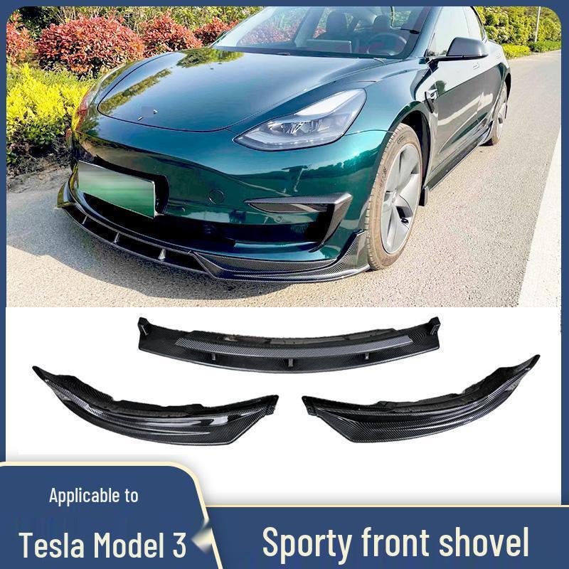 

Tesla Model 3/Y Body Kit: Modified Front Lip, Rear Lip, Anti-Collision Bumpers, Side Skirts