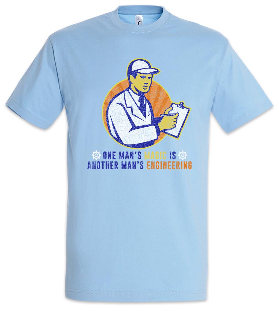 

One Man s Magic Is Another Man s Engineering T-Shirt Mens Womens Tees Top Engineer Construction S