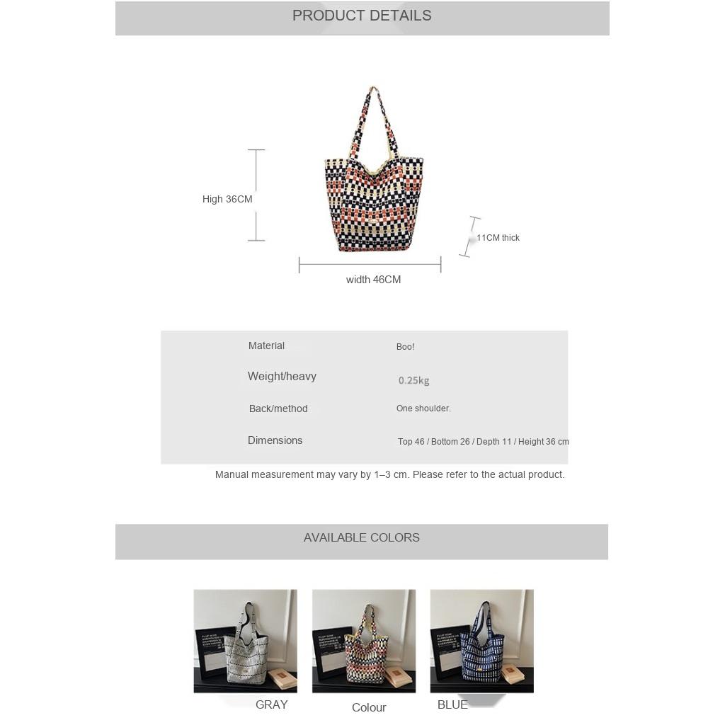Shoulder Bag Women Faux leather Large Capacity Daily Commuting