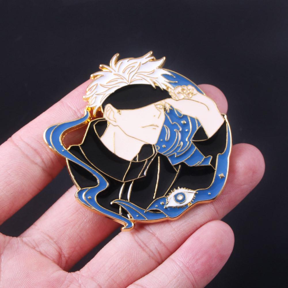 Jujutsu Kaisen Metalen Sleutelhanger Met Cartoon Ontwerp Voor Cadeaus En Verzamelaars