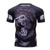 Herren BJJ Rash Guard Grappling Nogi/No Gi MMA Brazilian Jiu Jitsu Sportbekleidung Erwachsene Laufshirt