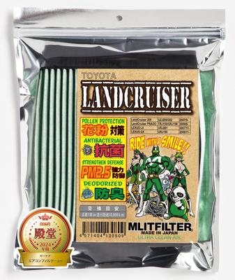 Emrit Filter Toyota Land Cruiser Air Conditioner Filter Pollen and (200/150) D-010_LAND Protection, Antibacterial, Antifungal, Odor-Resistant