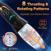 Automatic 360 Rotation Male Masturbator for Men Vagina Vibrator 3D Lips Penis Massager Pussy Man Masturbation Cup Adult Sex Toys