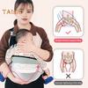 Baby Sling Carrier Great Load Bearing Secure Lock Wide Strap Less Pressure On Shoulder Labor-saving Hollow Mesh Fabric Outdoor Walking 0-36 Months