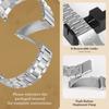 Stainless Steel Band For Samsung Galaxy watch 8 classic 46mm 44mm 40mm Metal belt Link Bracelet correa Galaxy watch 8 Straps