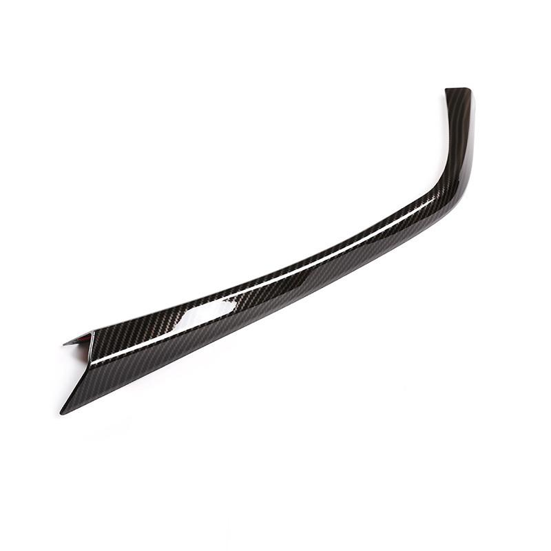 ABS Car Central Control Gear Shift L Shape Strips Trim Decoration Car Accessories For BMW 1 2 Series F20 F21 F22 F23 2012-2019