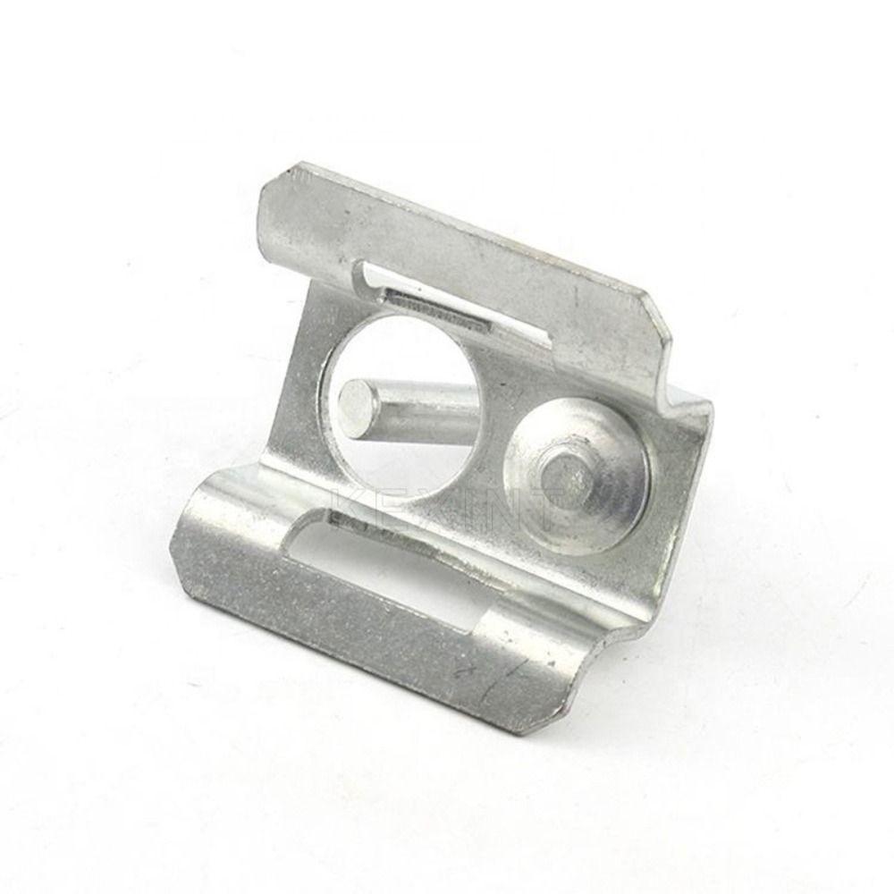 Durable C Type FTTH C Clamp Hoop Fastening Steel Fiber Retractor Fixed Pulling Hook