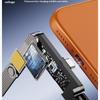 65W Type C Fast Charging Cable 1.5M USB A/C to Type C Data Wire with 3 Fold Holder for Phone Laptop Travel Use