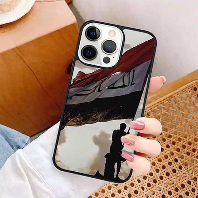 Iraq Flag Phone Case for iPhone 16 15 SE2020 6 7 8 Plus for Apple 13 11 12 14 Mini Pro Max Cover coque Shell