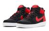 Nike Court Borough Mid Sneakers Black/Red GS 839977-002