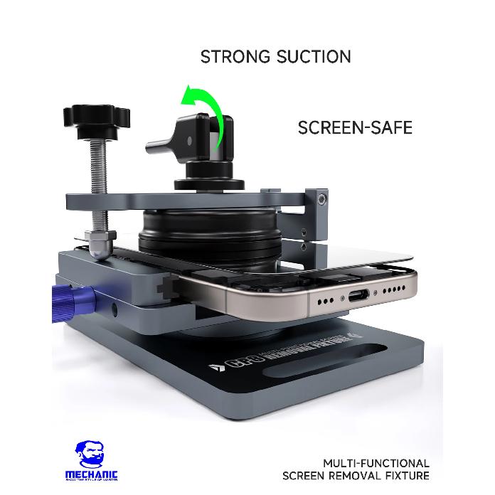 MECHANIC CP8 Universal LCD Screen Separator Mobile Phone Screen Back Glass Removal Pressure Holding Rotating Clamp Tools