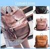 Stylish Women's Backpack In Soft Pu Leather For School And Travel With Adjustable Straps