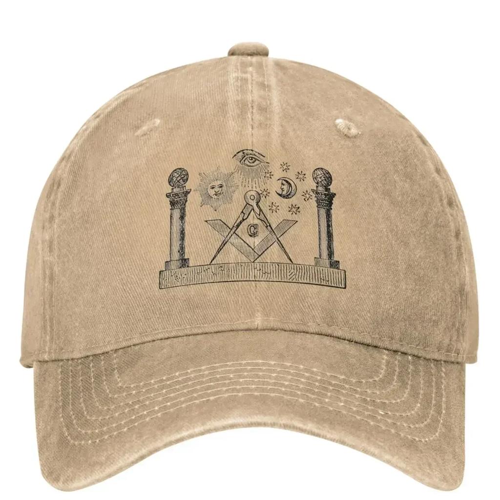 Freemasonry Casual Baseball Cap Spring Trucker Hat Dropshipping Tennis Skate Snapback Cap Men Women Stylish Baseball Caps