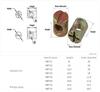 M6 M8 Barrel Nuts Bolts Cross Dowel Slotted Hammer Embedded Nut Horizontal Hole Nut For Beds Chairs Furniture