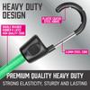 32 Pcs Set Bungee Cords High Elasticity Heavy Duty Rubber Tie Down Strap with Hook and Ball