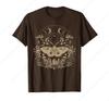 Cute Fairycore Moth Therian Aesthetic Floral for Girls Men T-Shirt