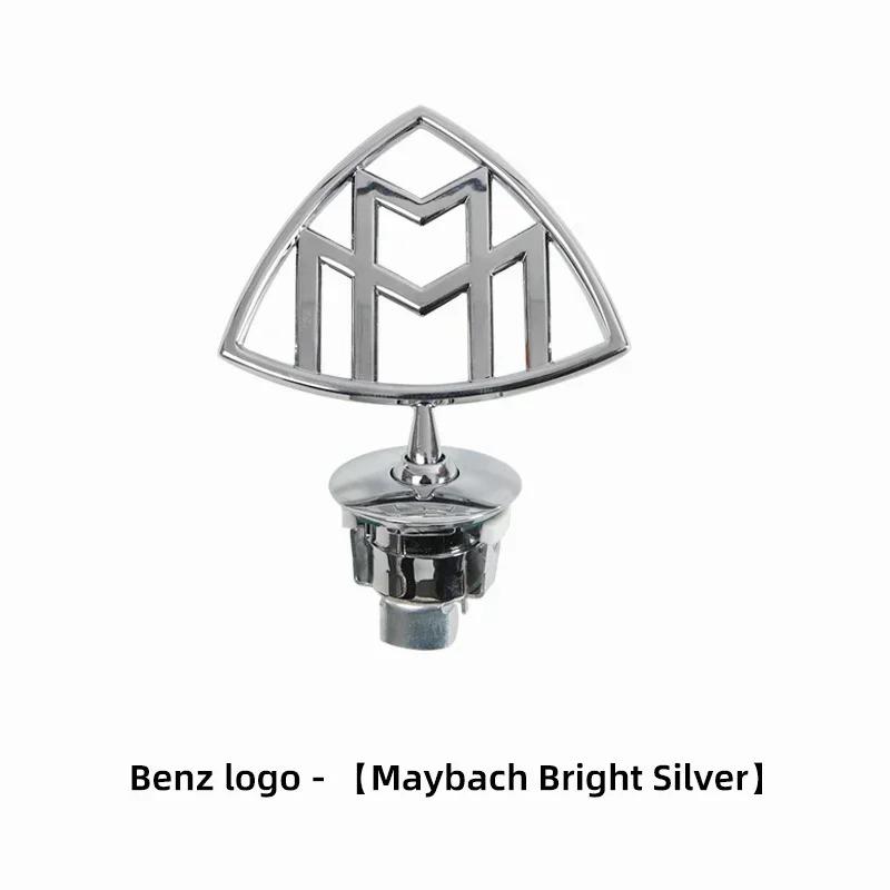 Zinc Alloy Car Front Hood Emblem Badge Accessories For Mercedes Benz AMG W213 W223 W240 W212 W222 W221 W211 W220 W210 W207 W140 QX3
