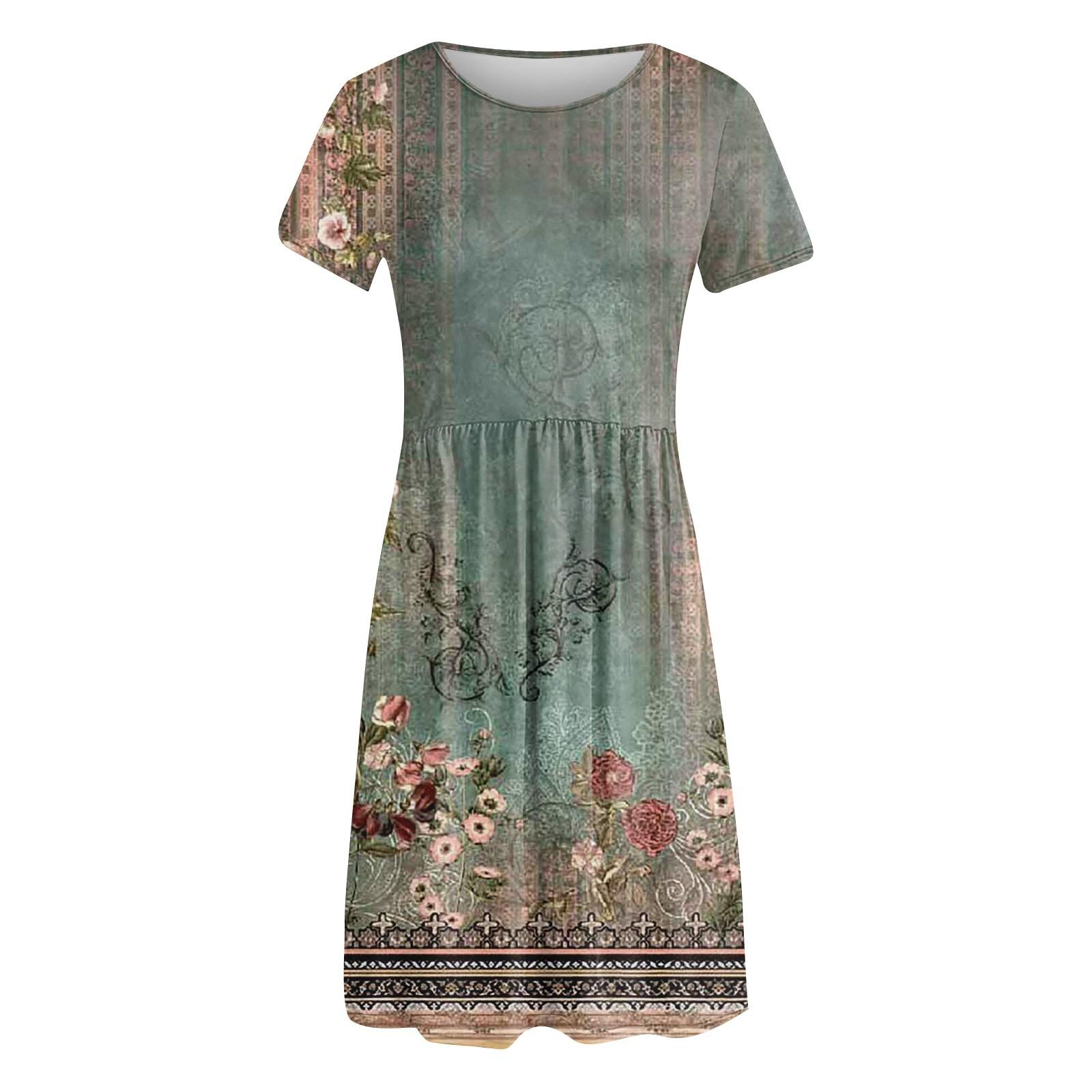 Женское летнее платье больших размеров — фото 7