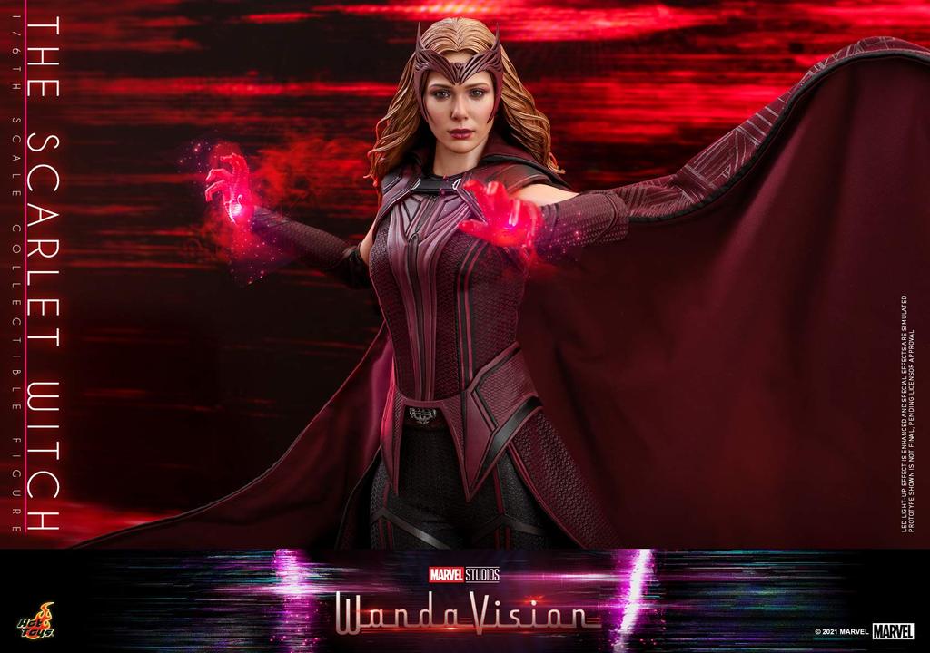 TV Masterpiece WandaVision Scarlet Witch Scale Figure Red 1/6