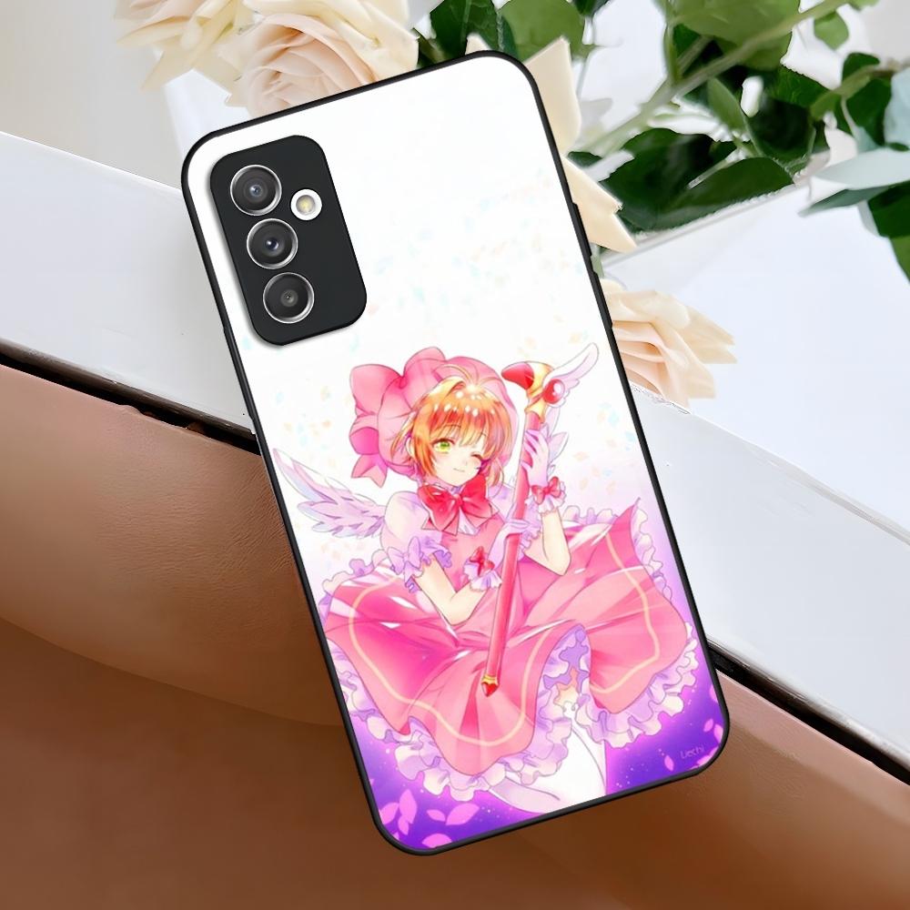 Anime Card Captor Sakuras Phone Case for Samsung A15 A25 A35 A55 A14 A24 A34 A54 A13 A23 A33 A53 A12 A22 A32 A52 A11 A05 Cover