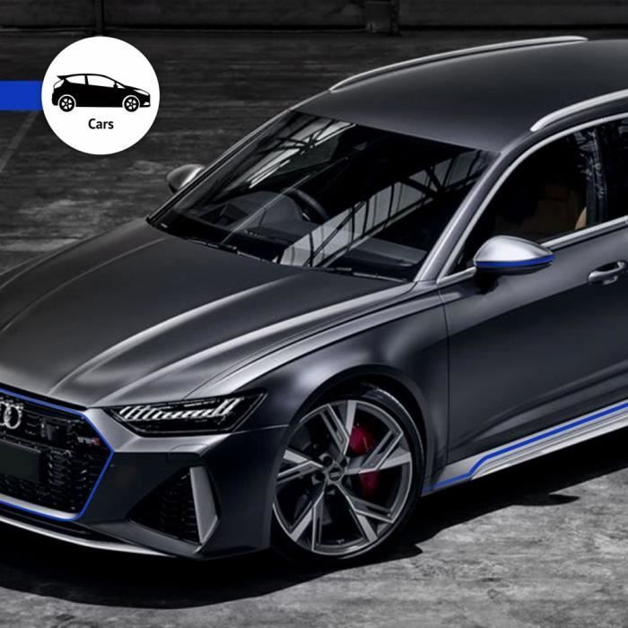 Bandes Adhésives - Trim Stripes - Bleu - 3 Mm X 10 Mt - Thermoformable - Résistant Aux Intempéries