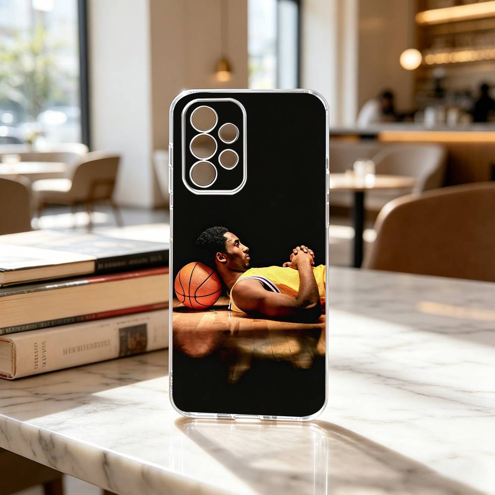 Basketball K-Kobe B-Bryant 24  Phone Case Transparent Silicone Soft For Samsung S25,S24,S21,S22,S23,S30,Ultra,S20,Plus,Fe