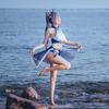 [Milky Time] Genshin Impact Cosplay Swimsuit Costume Genshin Liyue Qixing Summer (Kokusei)