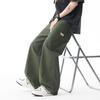 VUUG Men's Pure Cotton Loose Wide-Leg Casual Pants
