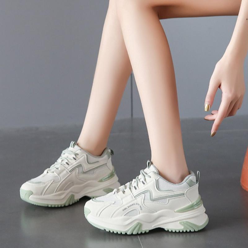 Fashion Summer New Women Platform Casual Sneakers 2025 Designer Mesh Breathable Running Shoes Woman Sports Vulacnize Shoes Fashion Mujer