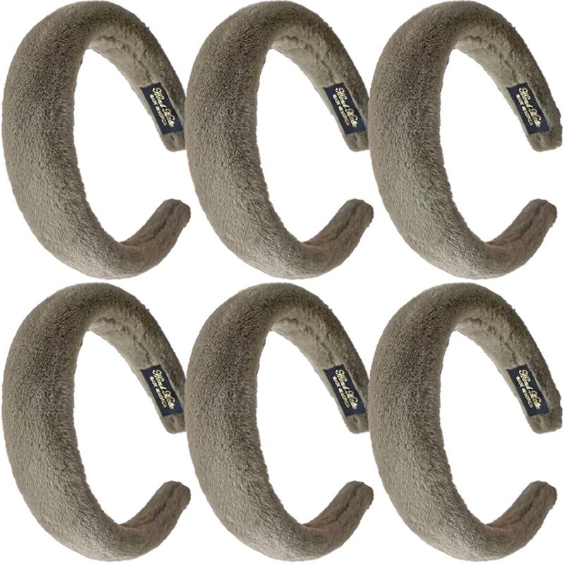 Korean Gentle Girl Sponge Hair Band Thickened Wide Version Hair Soft Waxy Lovely Foundation Fixed Hairstyle Hair Hoop