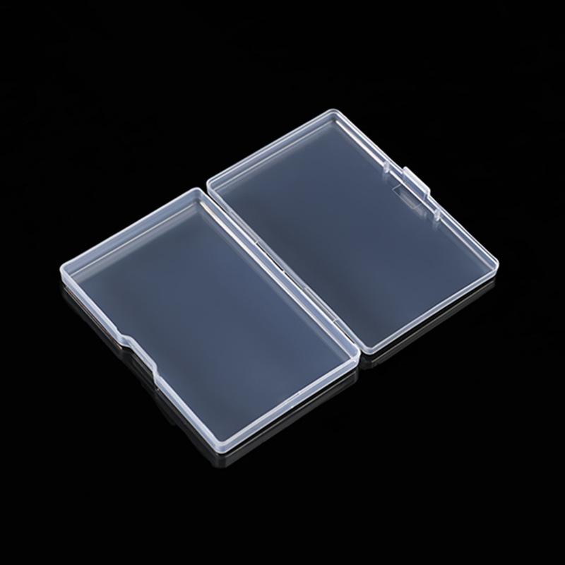Rectangle All-Empty Plastic Storage Box Business Card Bank Card Dust-Proof Storage Box Soap Flakes Wax Grains Plastic Packaging Box