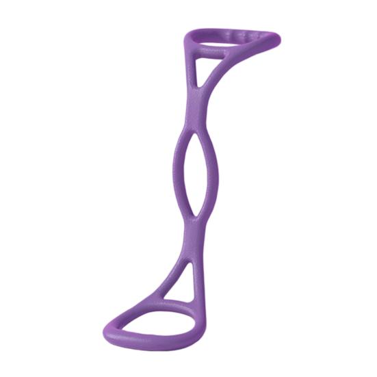 Achtform Fitness Widerstandsband mit Griff Anti-Rutsch Männer Frauen Brustexpander Elastisches Band Arm Rücken Schulter Dehnung Yoga Spannseil