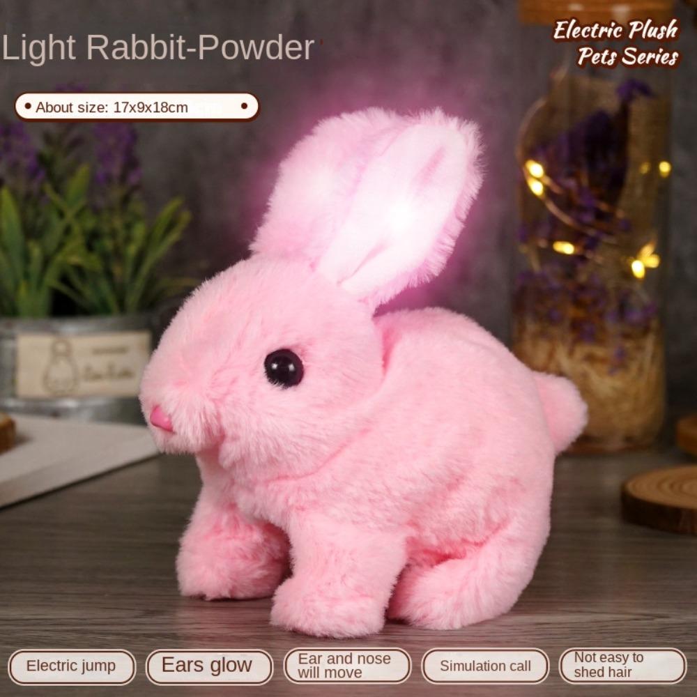 Easter Rabbit My Realistic Bunny Toy Lifelike Vitality Bliss Bunny Cute Plush Bunny Doll  Children