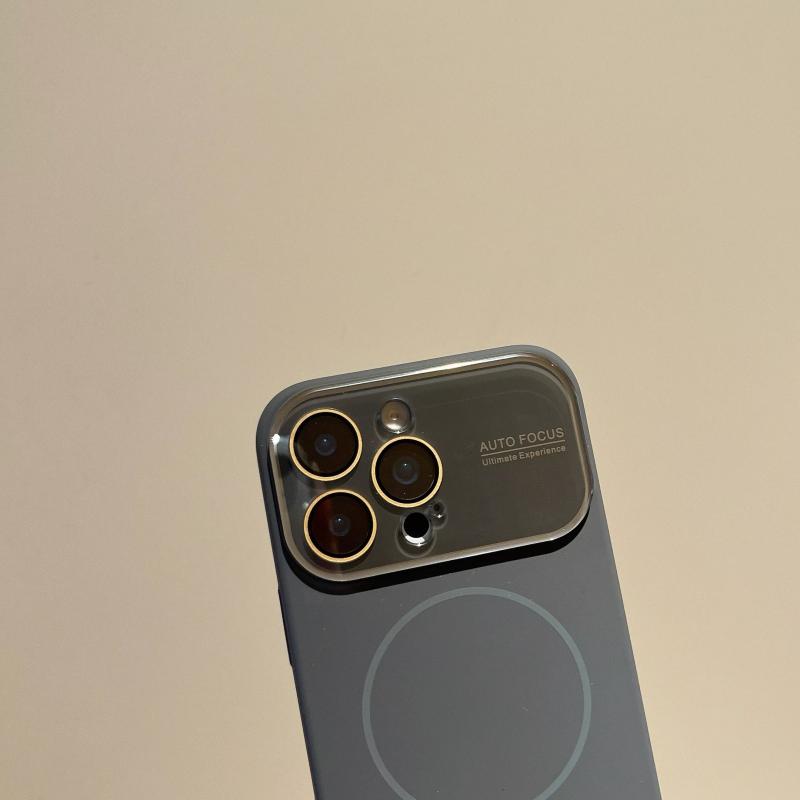 Soft Liquid Silicone Magnetic Case for iPhone 17 Air 16 15 14 13 17 Pro Max Original For Magsafe Glass Lens Protect Cover
