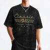 80th Birthday Born 1946 80 Year Old T Shirts Washed 100 Cotton Oversize TShirts  Fashion for Men Women Streetwear Summer Tees