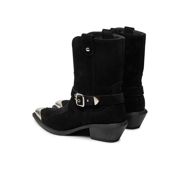 კოვბოის ჩექმები PINKO Tex 08 SD0197P002 შავი