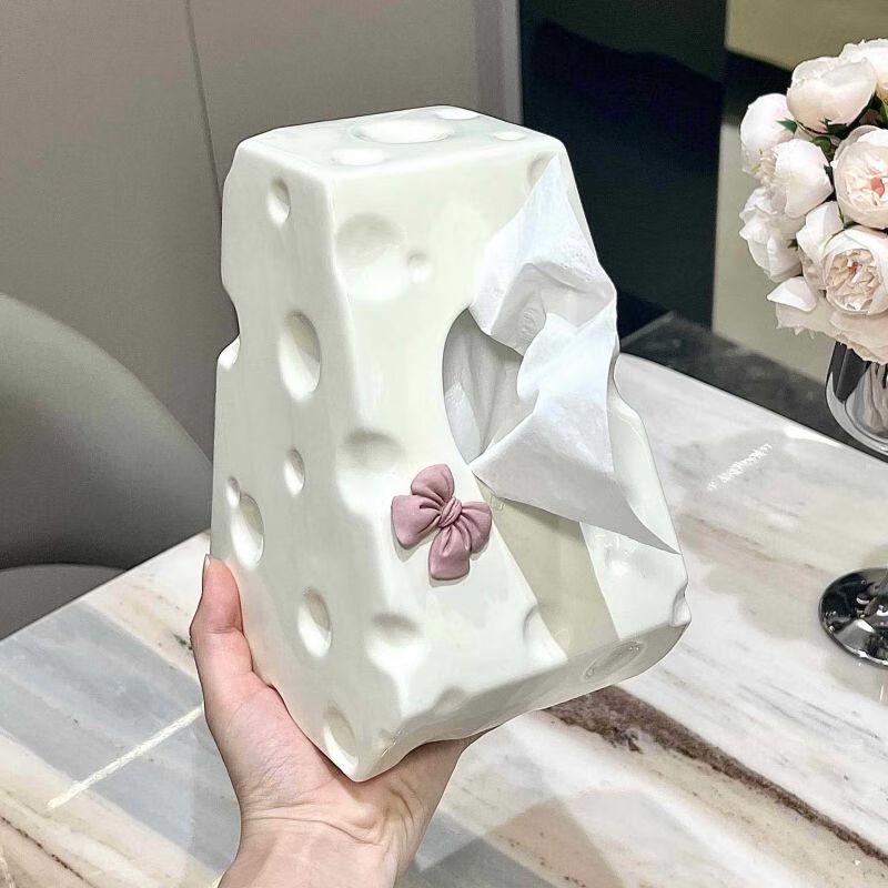 Qianxing Ceramic Tissue Box Holder