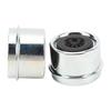 2PCS Trailer Axle Dust Cap 1.98in OD Galvanized Trailer Hub Bearing Wheel Grease Cover for 2000 To 3500 Lbs Boat Axles