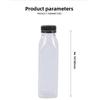 20Pcs Leak-Proof Clear Plastic Juice Bottles-Perfect For Juicing Smoothies Milk Homemade and Other Beverages Portable for Out