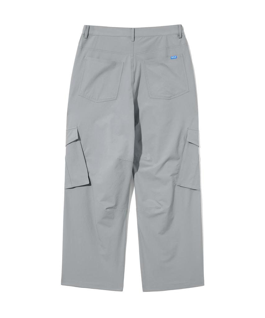 UCLA Unisex Gorpcore Set-Up Woven Cargo Pants [Lt-Khaki](Ub4Lp85)