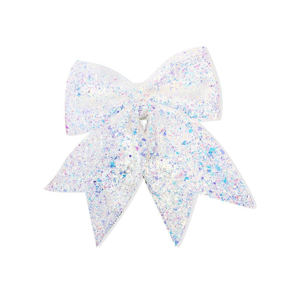 DIY Colorful Bow Ornaments Pearl Cotton Christmas Tree Ornament Happy New Year Decoration