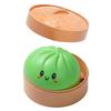 Colorful 6 Styles Smiling Face Dumpling Cute Dumpling Squishy With Box Dumplings Sensory Squeeze Toy For Stress Relief Gifts