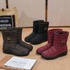 Fashion Women's Winter Shoes Ladies Comfortable Fleece Warm Ankle Boots Woman Footwear Waterproof Non-slip Snow Boots Women Botas Mujer