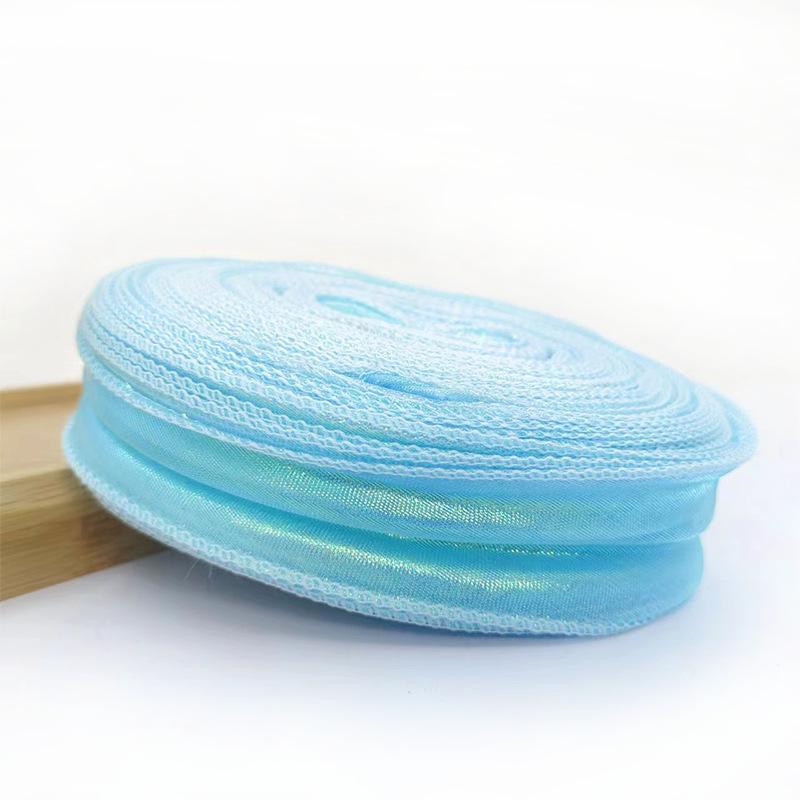 Iridescent Fishtail Yarn Ribbon for DIY Cake Decor & Gift Wrapping