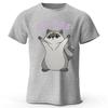 2026 Summer Comfortable Soft Pure Cotton Short Sleeved Mens Home Street Oversized Loose Sports Tshirt FashionableTrendy Top