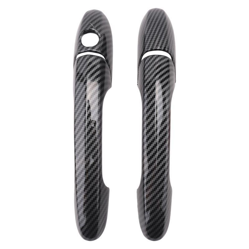 Car Exterior Door Handle Cover For Fiat 500 Abarth 595 695 Side Door Handle Protective Trim