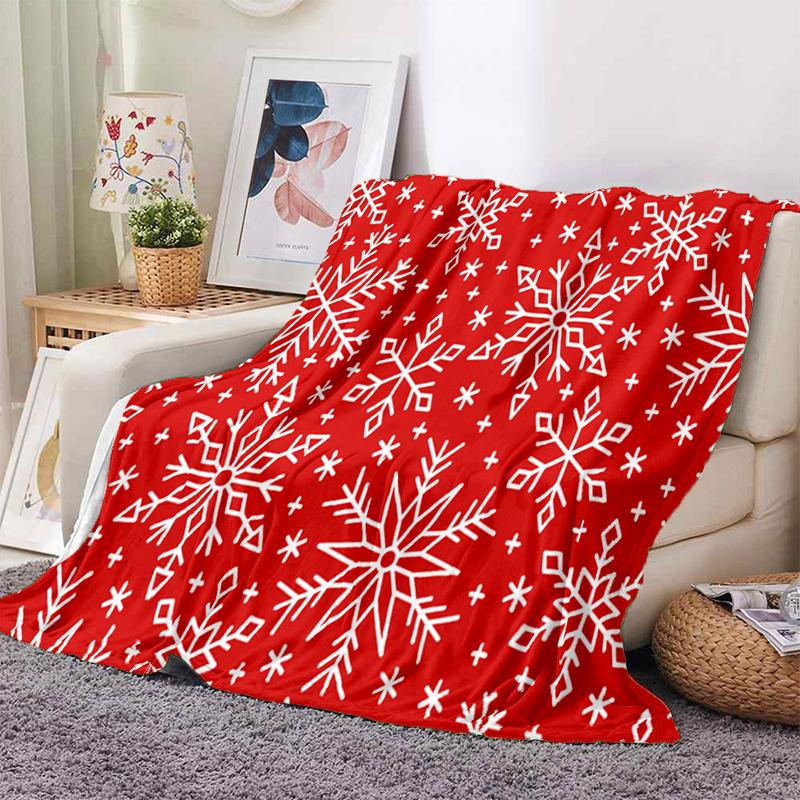 LUVIVIHOME Überwurfdecke Afrikanischer Weihnachtsmann - 101,6x127cm, Weiches Flanell-Fleece, Maschinenwaschbar