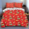 Colorful construction vehicles. Bedding Duvet cover sets Duvet covers Pillowcases gifts (1 * Duvet Cover 2 * Pillowcases, without duvet insert)